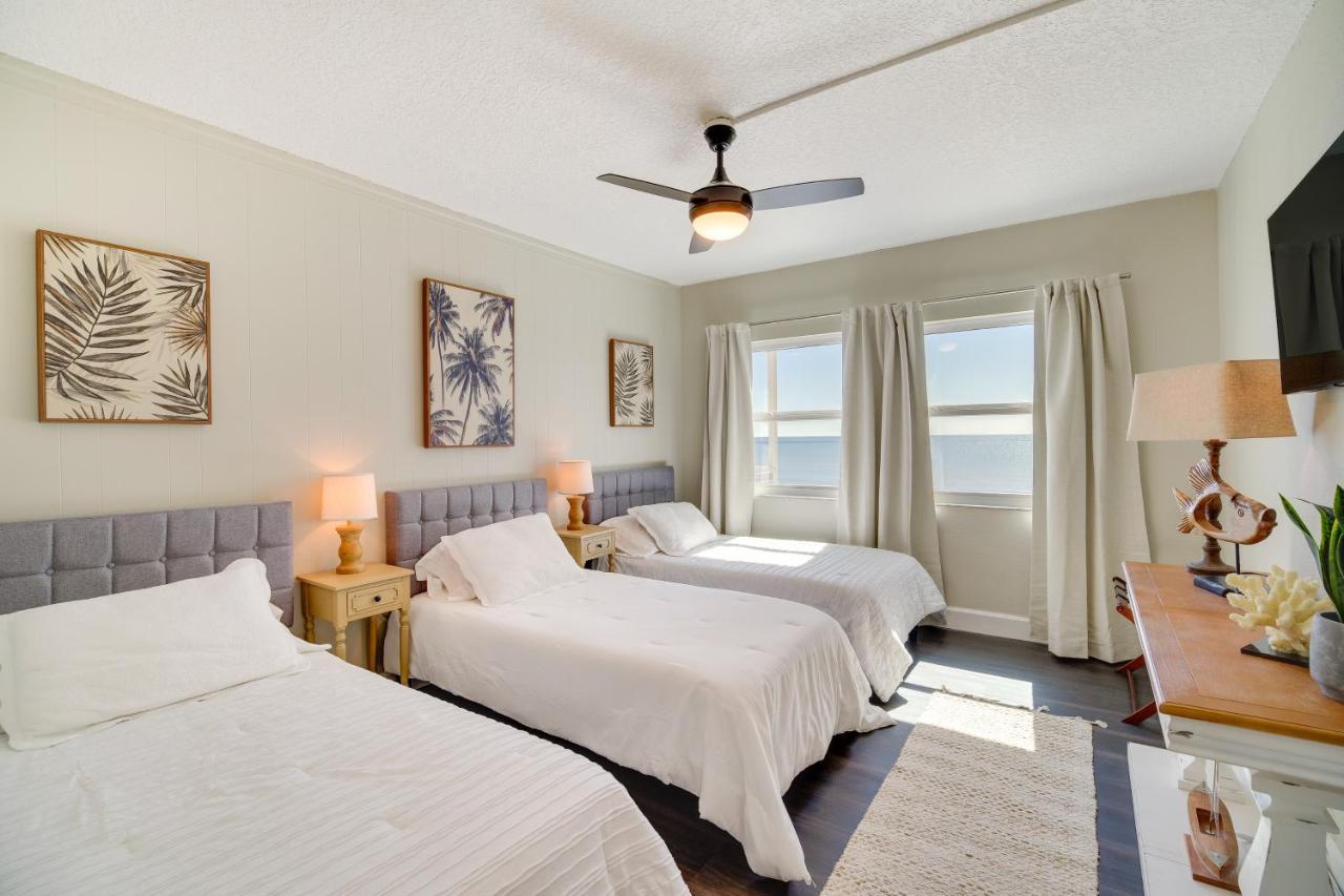 Oceanfront Satellite Beach Condo With Balcony, Views Exterior foto